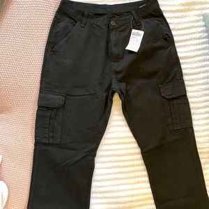 Brandy Melville Black Cargos